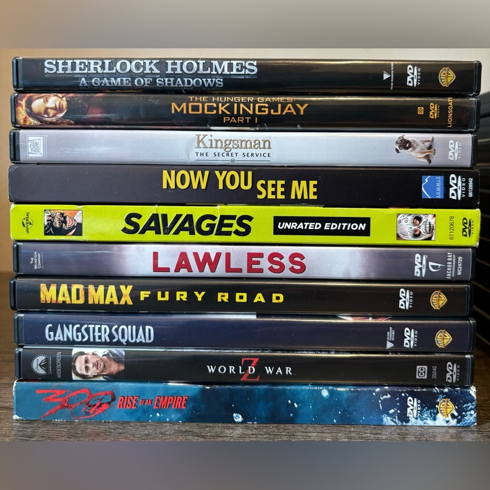 DVD BUNDLE- SCI FI / ACTION Films- 10 MOVIES